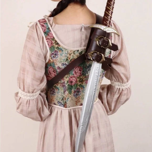 Harness Medieval Renaissance Scabbard Sheath New - Picture 5 of 10